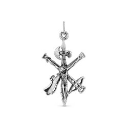 Silver pendant Christ of the Legion 44 x 25 mm