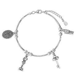 Bracelet You Are The Most Official Of Prisons Rhodium...
