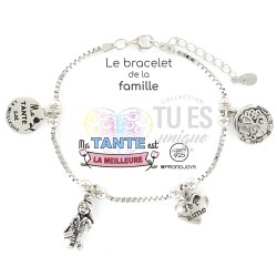 Le Bracelet De La Famille Tu Es Unique Tante
