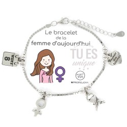 Le Bracelet Tu Es Unique De La Femme D Aujourd'hui Hui