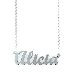 Pendant My Name Alicia With Chain