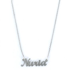My Name Nuria Pendant With Chain