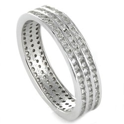 Silver And Zirconia Ring...