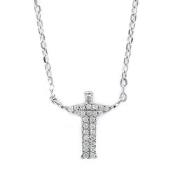 Zirconia Pendant With Chain Christ the Redeemer D