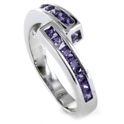 Rainbow Ring You And Me With Purple Princesses