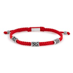 Red gentleman's bracelet...