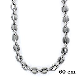 Steel Necklace Calabrotes Knight 15 Mm And 60 Cm Long