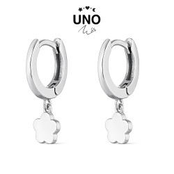Uno Mas Earring 12 Mm With Hanging Flower