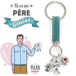 Porte Clés You Is A Great Pere