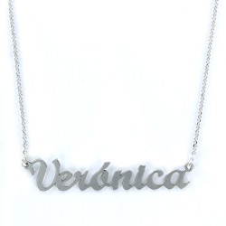 My Name Veronica Pendant With Chain