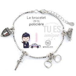 Le Bracelet Tu Es Unique De La Policiere