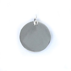 My Life 18mm Smooth Disc Pendant